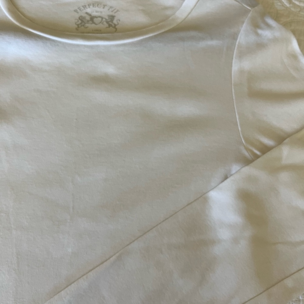 J Crew Perfect Fit T, long sleeves. Size L
